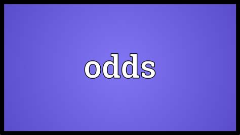 odd meaning in tagalog|odds » English .